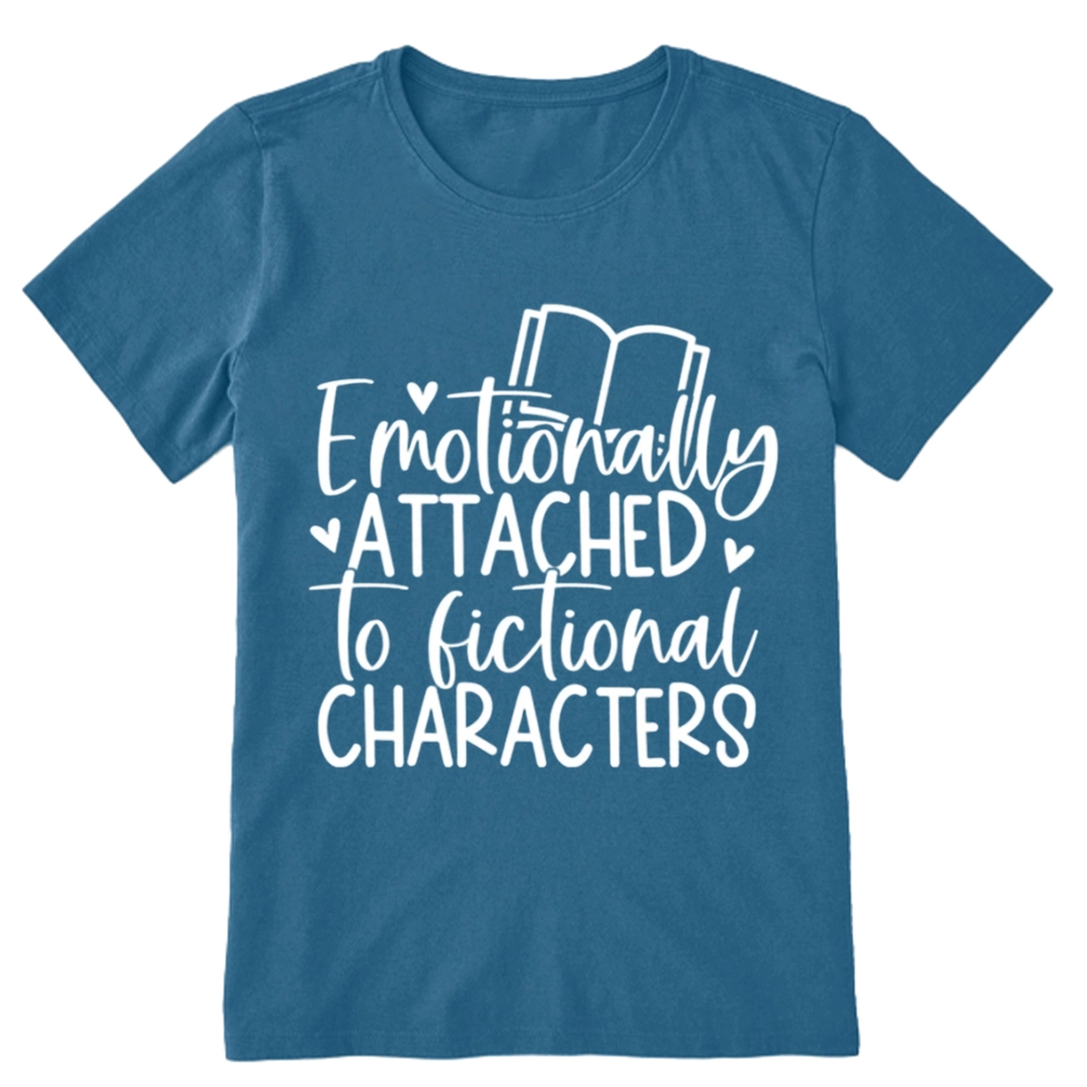 Pagewings Emotionally Attached To Fictional Characters Unisex Classic T-shirt