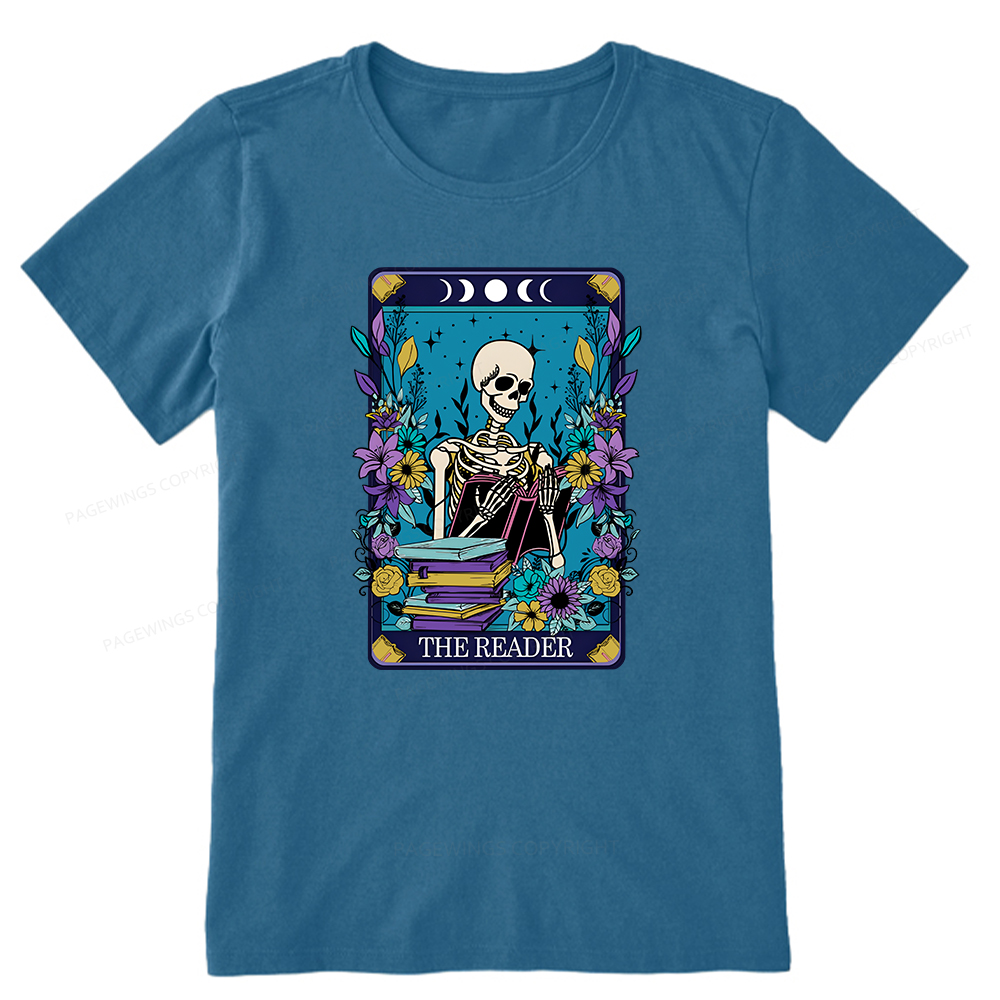 Pagewings The Reader Tarot Card Unisex Classic T-shirt