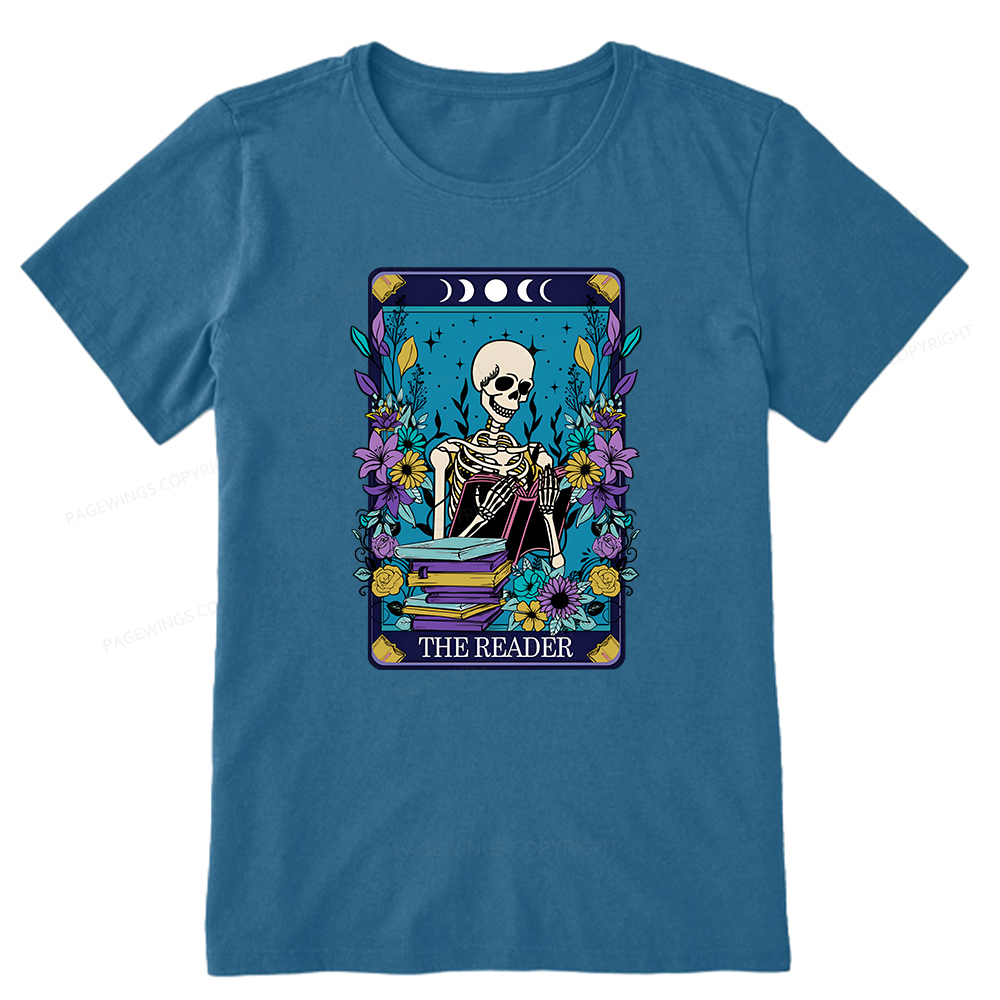 Pagewings The Reader Tarot Card Unisex Classic T-shirt