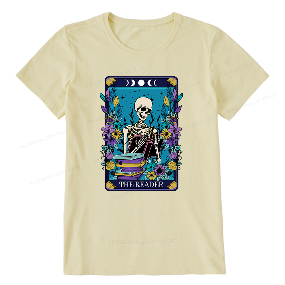 Pagewings The Reader Tarot Card Unisex Classic T-shirt