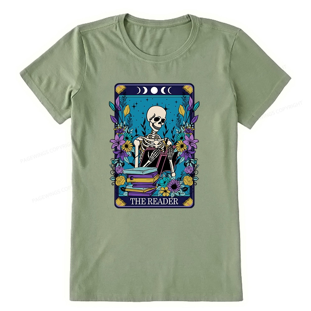 Pagewings The Reader Tarot Card Unisex Classic T-shirt