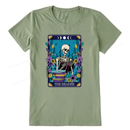 Pagewings The Reader Tarot Card Unisex Classic T-shirt