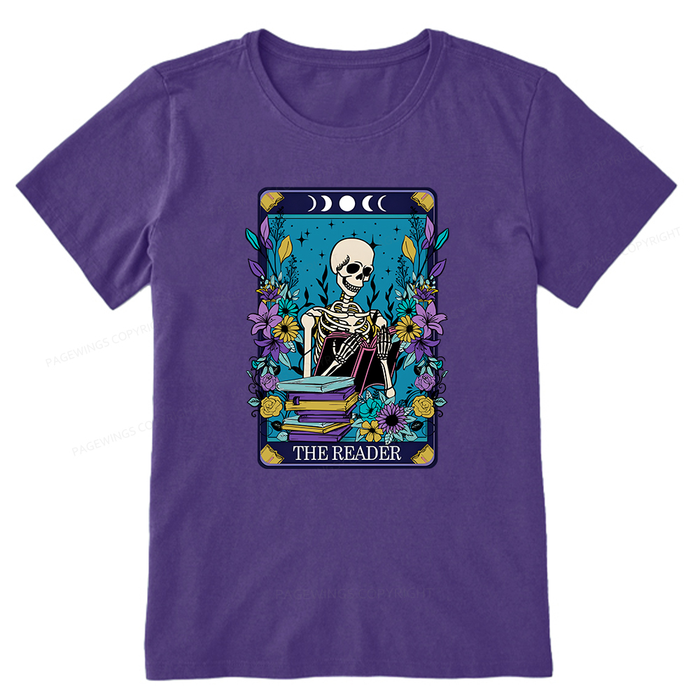 Pagewings The Reader Tarot Card Unisex Classic T-shirt