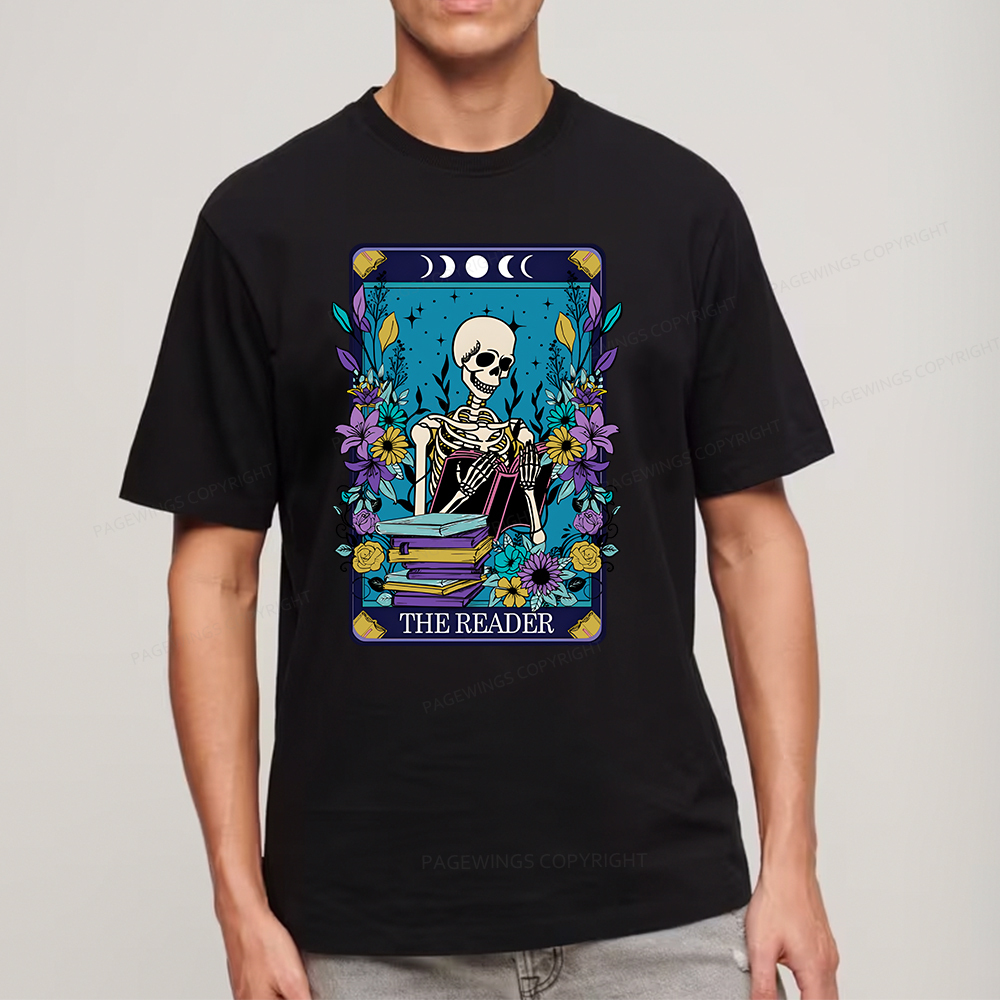 Pagewings The Reader Tarot Card Unisex Classic T-shirt