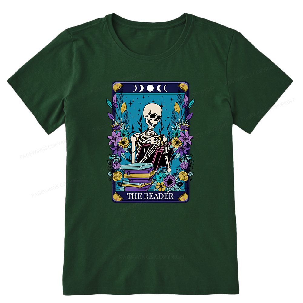 Pagewings The Reader Tarot Card Unisex Classic T-shirt