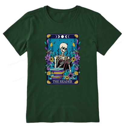 Pagewings The Reader Tarot Card Unisex Classic T-shirt