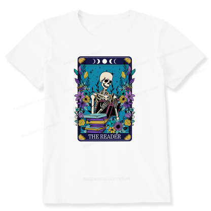 Pagewings The Reader Tarot Card Unisex Classic T-shirt