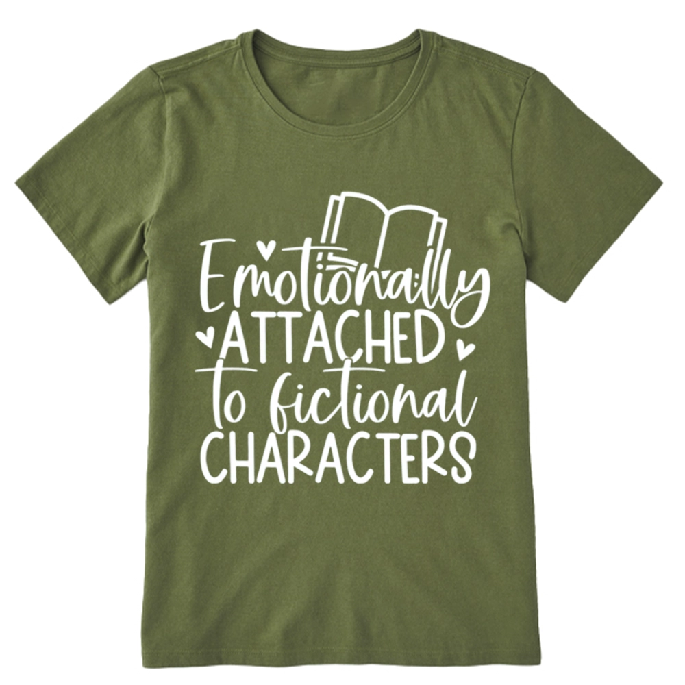 Pagewings Emotionally Attached To Fictional Characters Unisex Classic T-shirt