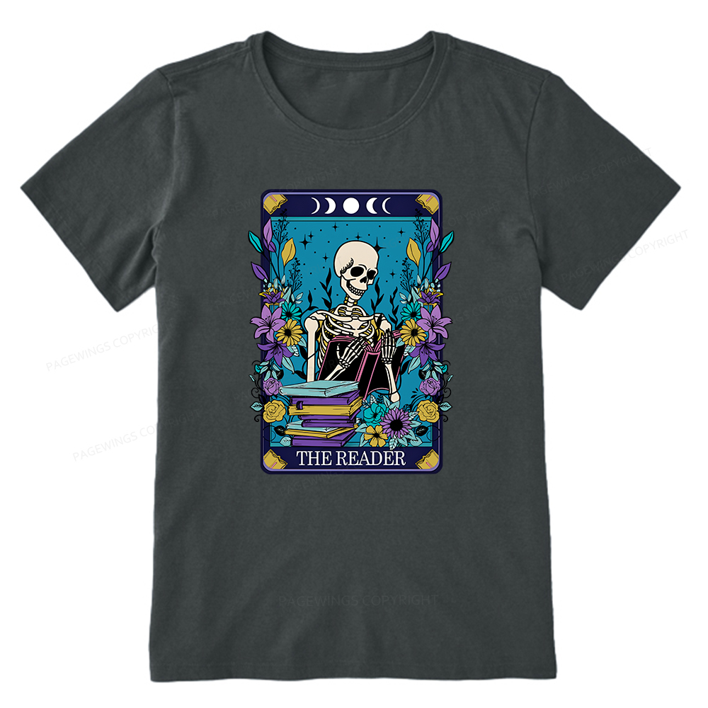 Pagewings The Reader Tarot Card Unisex Classic T-shirt