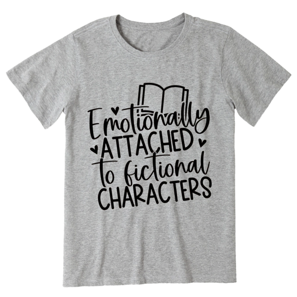 Pagewings Emotionally Attached To Fictional Characters Unisex Classic T-shirt