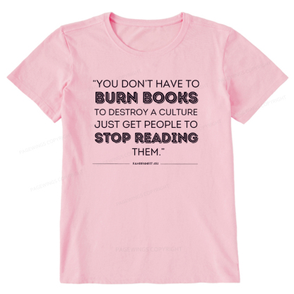 Pagewings Dystopian Book Shirt Classic Literature Gift Unisex Classic T-shirt