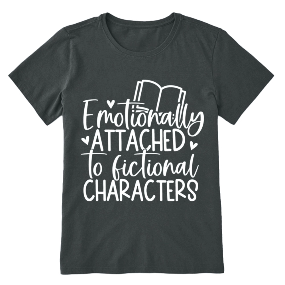 Pagewings Emotionally Attached To Fictional Characters Unisex Classic T-shirt