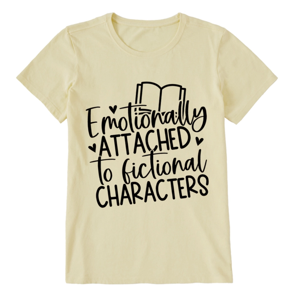 Pagewings Emotionally Attached To Fictional Characters Unisex Classic T-shirt