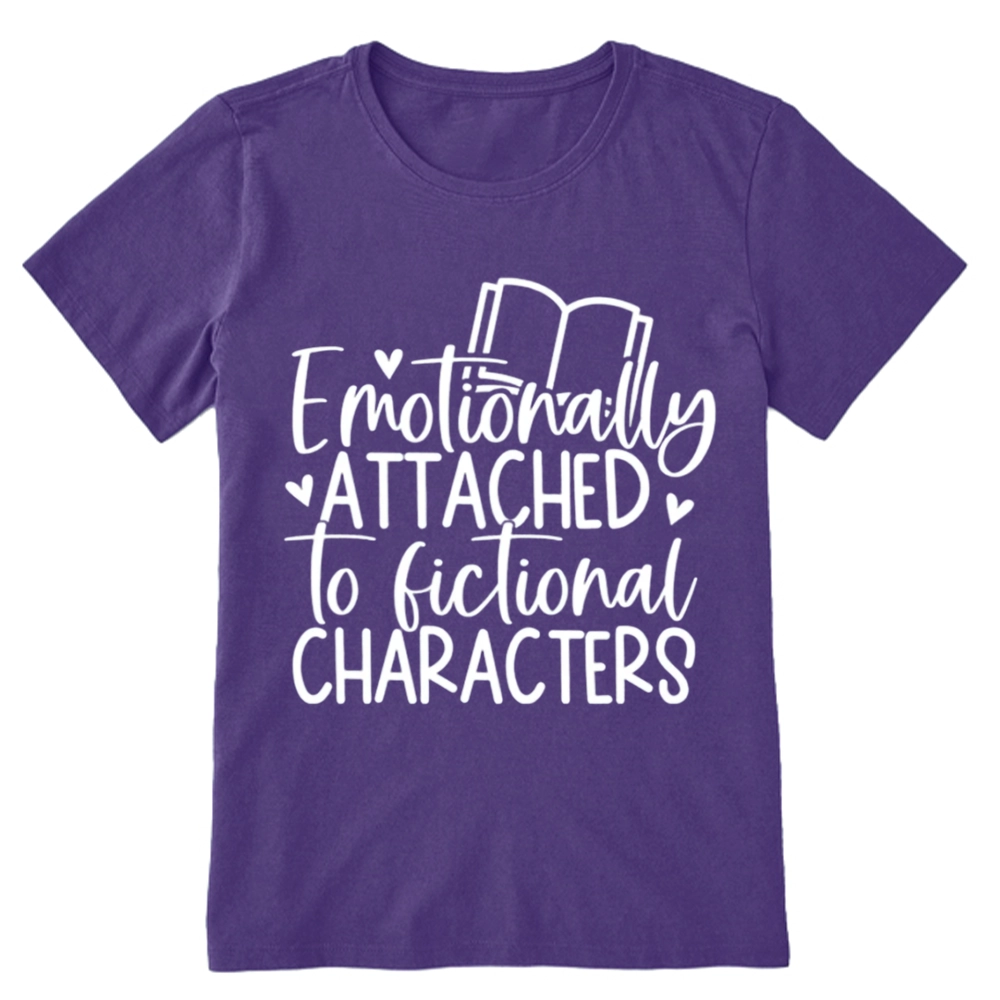 Pagewings Emotionally Attached To Fictional Characters Unisex Classic T-shirt