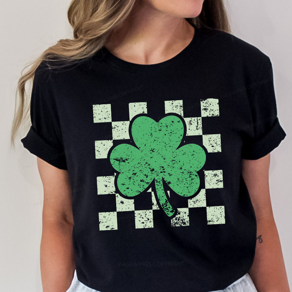 Pagewings St Patrick's Shirt, Shamrock Shirt Unisex Classic T-shirt