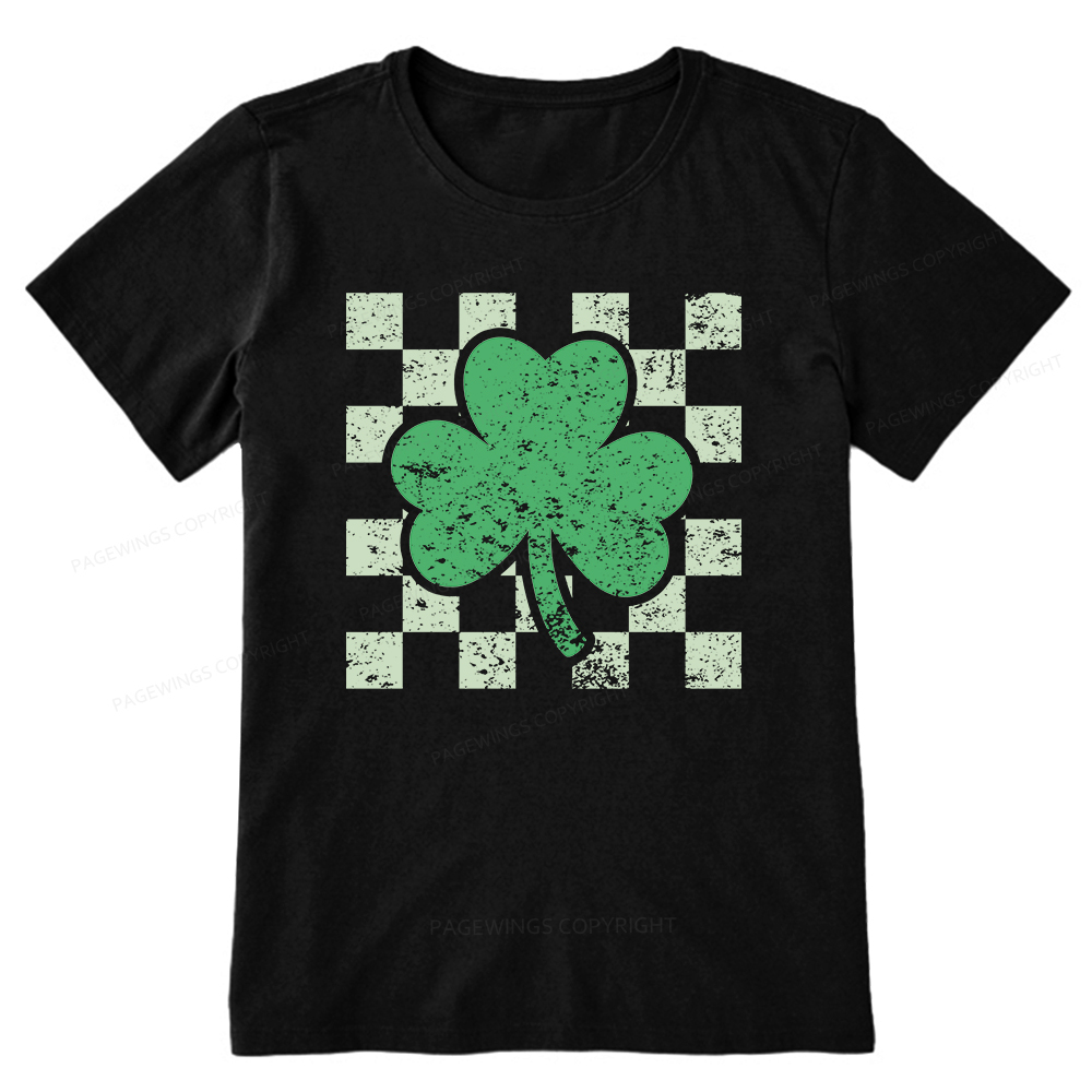 Pagewings St Patrick's Shirt, Shamrock Shirt Unisex Classic T-shirt