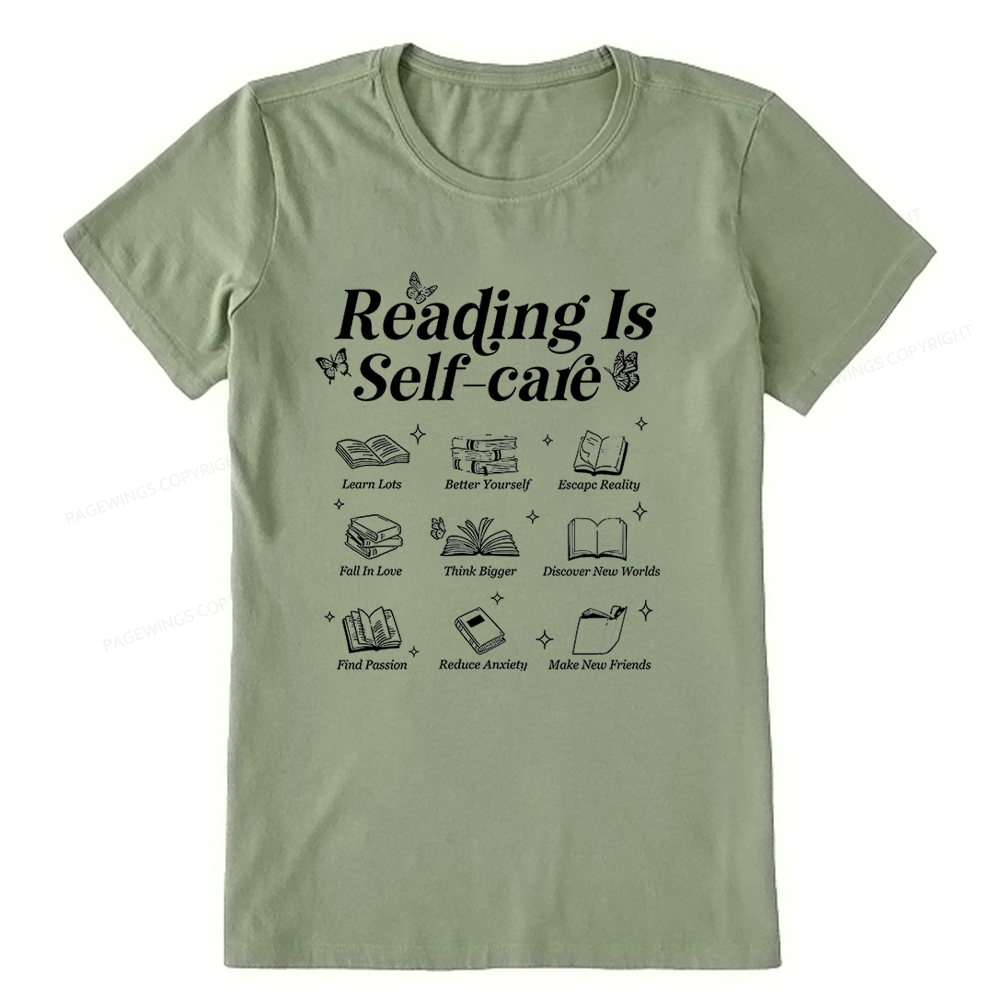 Pagewings Reading Is Self Care Unisex Classic T-shirt
