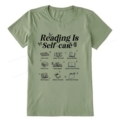Pagewings Reading Is Self Care Unisex Classic T-shirt