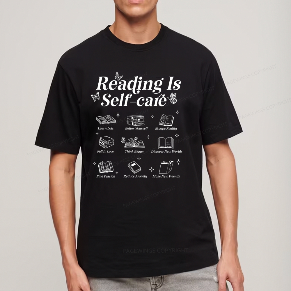 Pagewings Reading Is Self Care Unisex Classic T-shirt