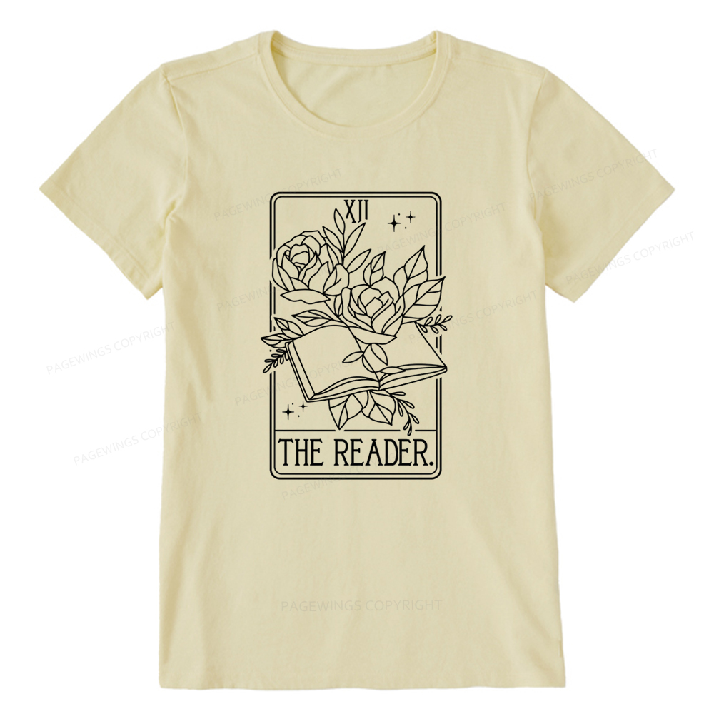Pagewings  The Reader Tarot Card Unisex Classic T-shirt