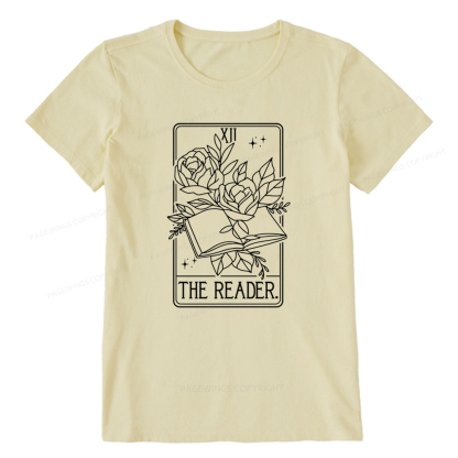 Pagewings  The Reader Tarot Card Unisex Classic T-shirt