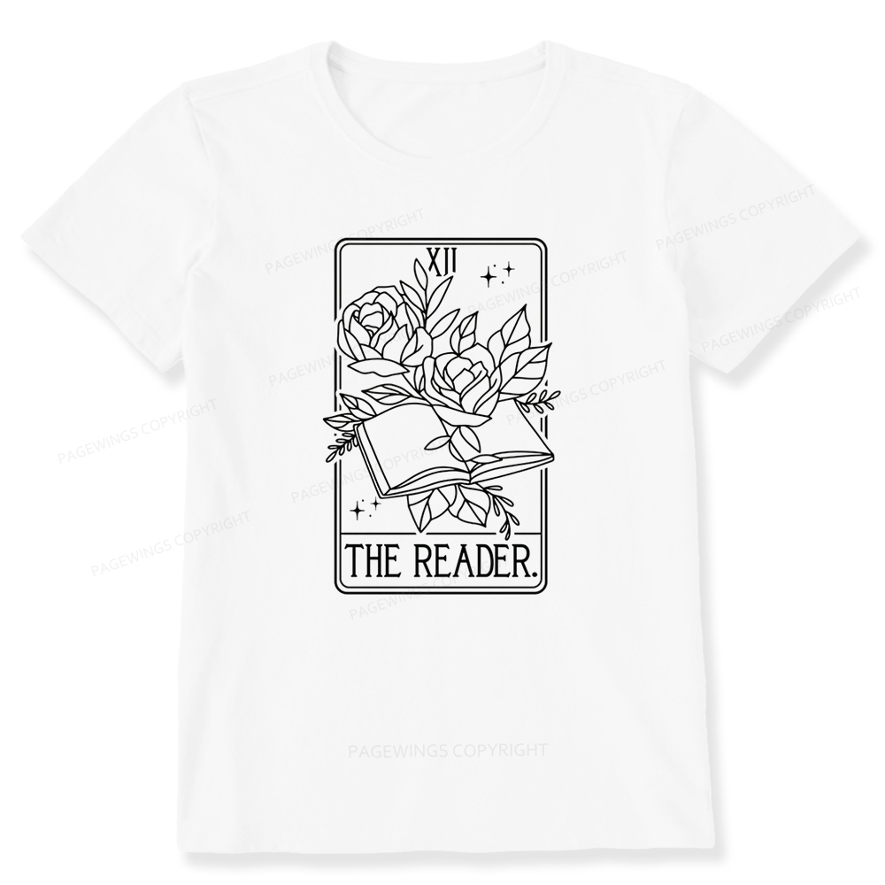 Pagewings  The Reader Tarot Card Unisex Classic T-shirt
