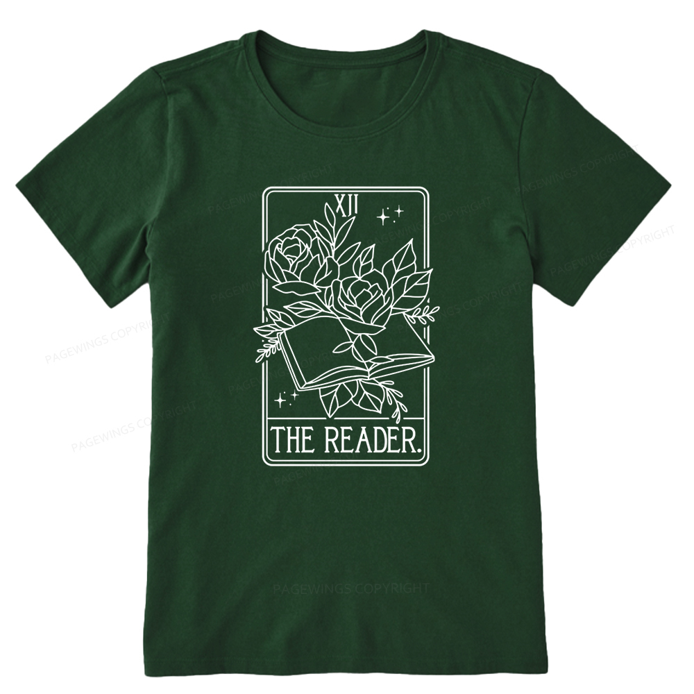 Pagewings  The Reader Tarot Card Unisex Classic T-shirt