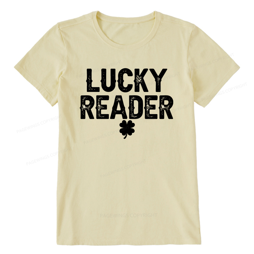 Pagewings Lucky and Lucky Fucker Graphic Tees Unisex Classic T-shirt