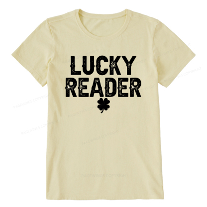 Pagewings Lucky and Lucky Fucker Graphic Tees Unisex Classic T-shirt