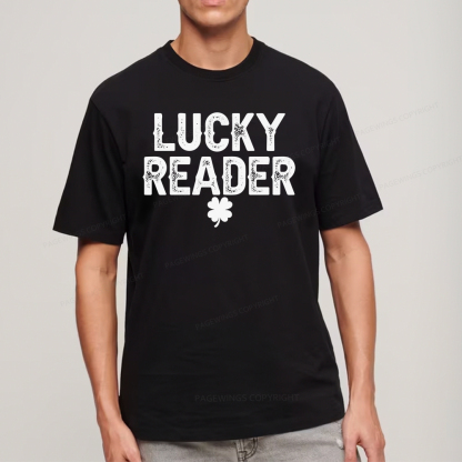 Pagewings Lucky and Lucky Fucker Graphic Tees Unisex Classic T-shirt