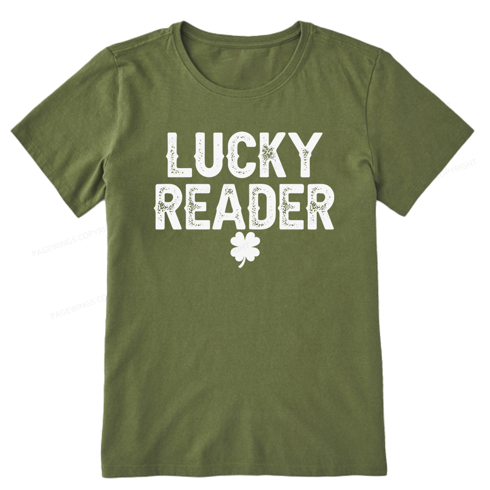 Pagewings Lucky and Lucky Fucker Graphic Tees Unisex Classic T-shirt