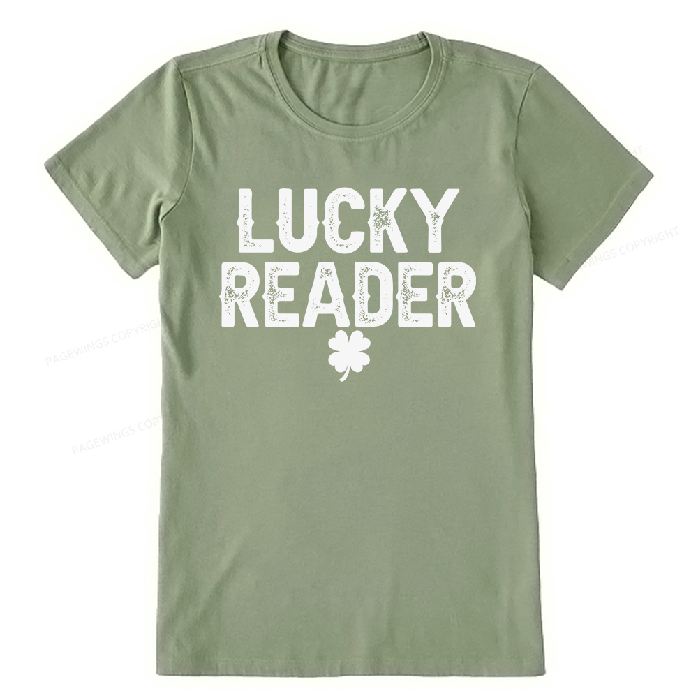 Pagewings Lucky and Lucky Fucker Graphic Tees Unisex Classic T-shirt