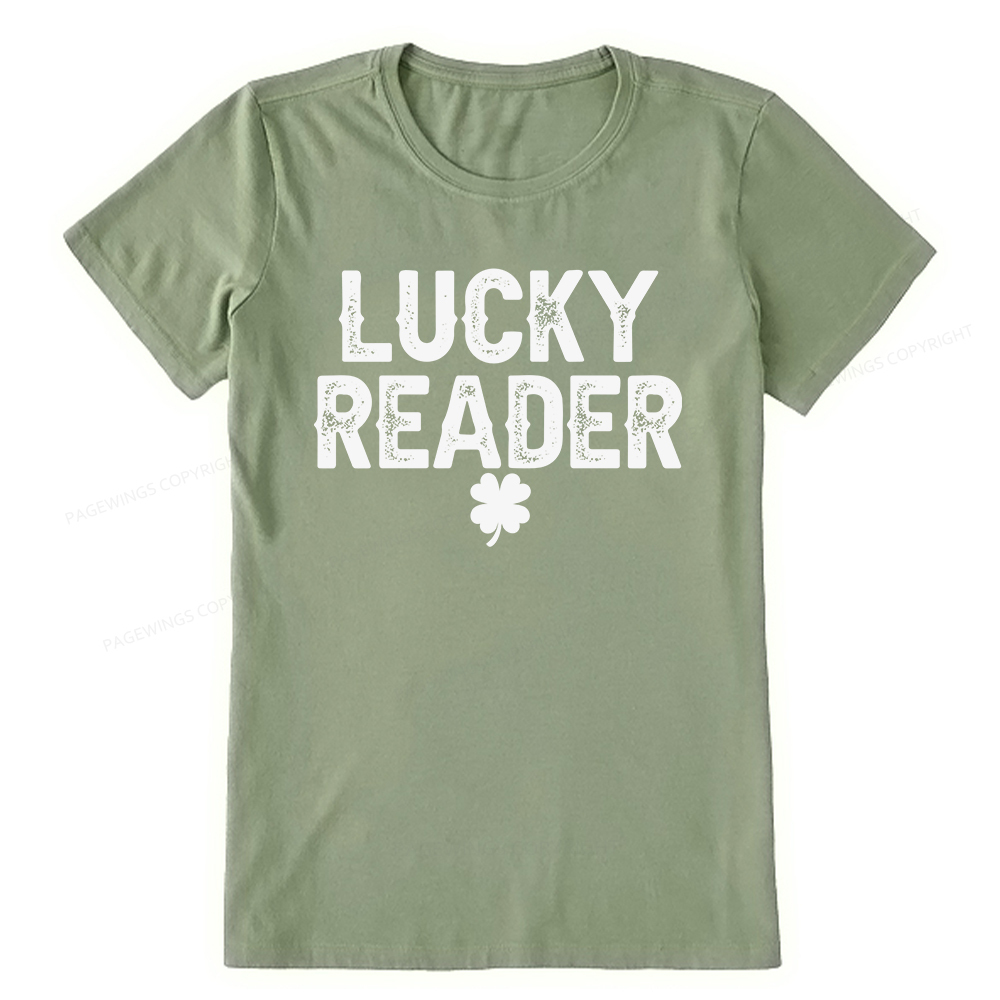 Pagewings Lucky and Lucky Fucker Graphic Tees Unisex Classic T-shirt