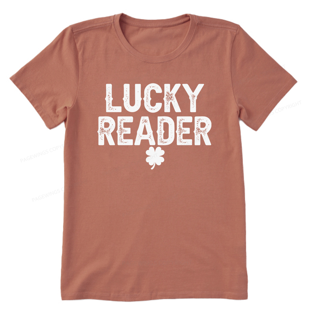 Pagewings Lucky and Lucky Fucker Graphic Tees Unisex Classic T-shirt