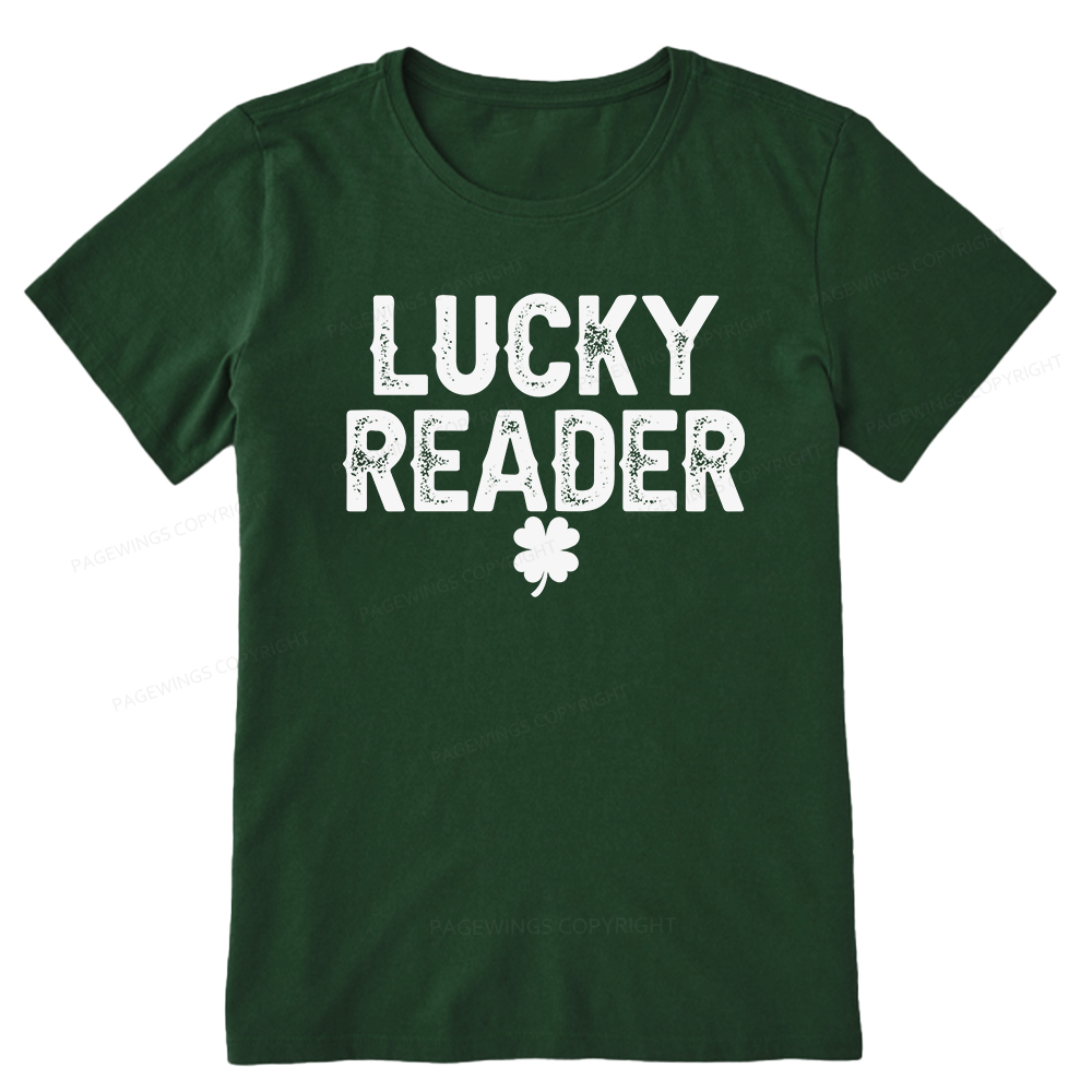 Pagewings Lucky and Lucky Fucker Graphic Tees Unisex Classic T-shirt