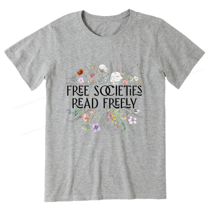 Pagewings Free Societies Read Freely Unisex Classic T-shirt