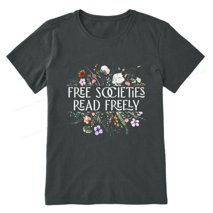 Pagewings Free Societies Read Freely Unisex Classic T-shirt