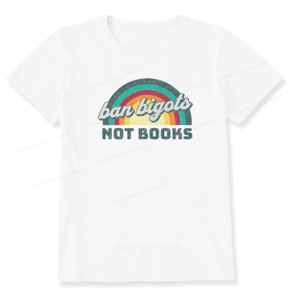 Pagewings Read Banned Books Drink Coffee Fight Evil Retro Cat Lovers T-Shirt Unisex Classic T-shirt