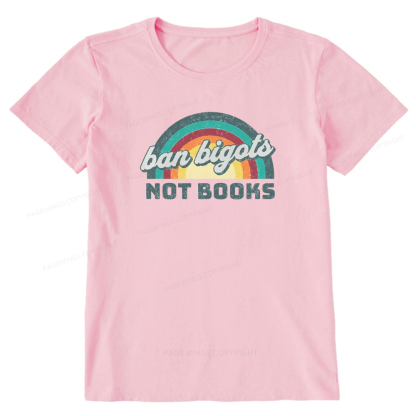 Pagewings Read Banned Books Drink Coffee Fight Evil Retro Cat Lovers T-Shirt Unisex Classic T-shirt