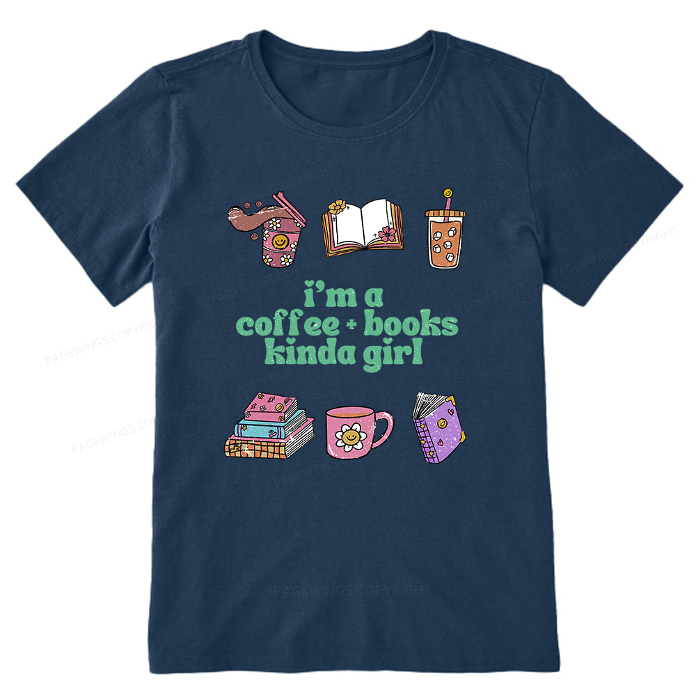 Pagewings I 'm A Coffee Books Kinda Girl Unisex Classic T-shirt