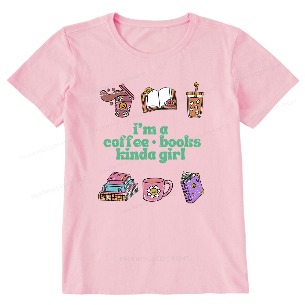 Pagewings I 'm A Coffee Books Kinda Girl Unisex Classic T-shirt