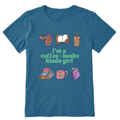 Pagewings I 'm A Coffee Books Kinda Girl Unisex Classic T-shirt