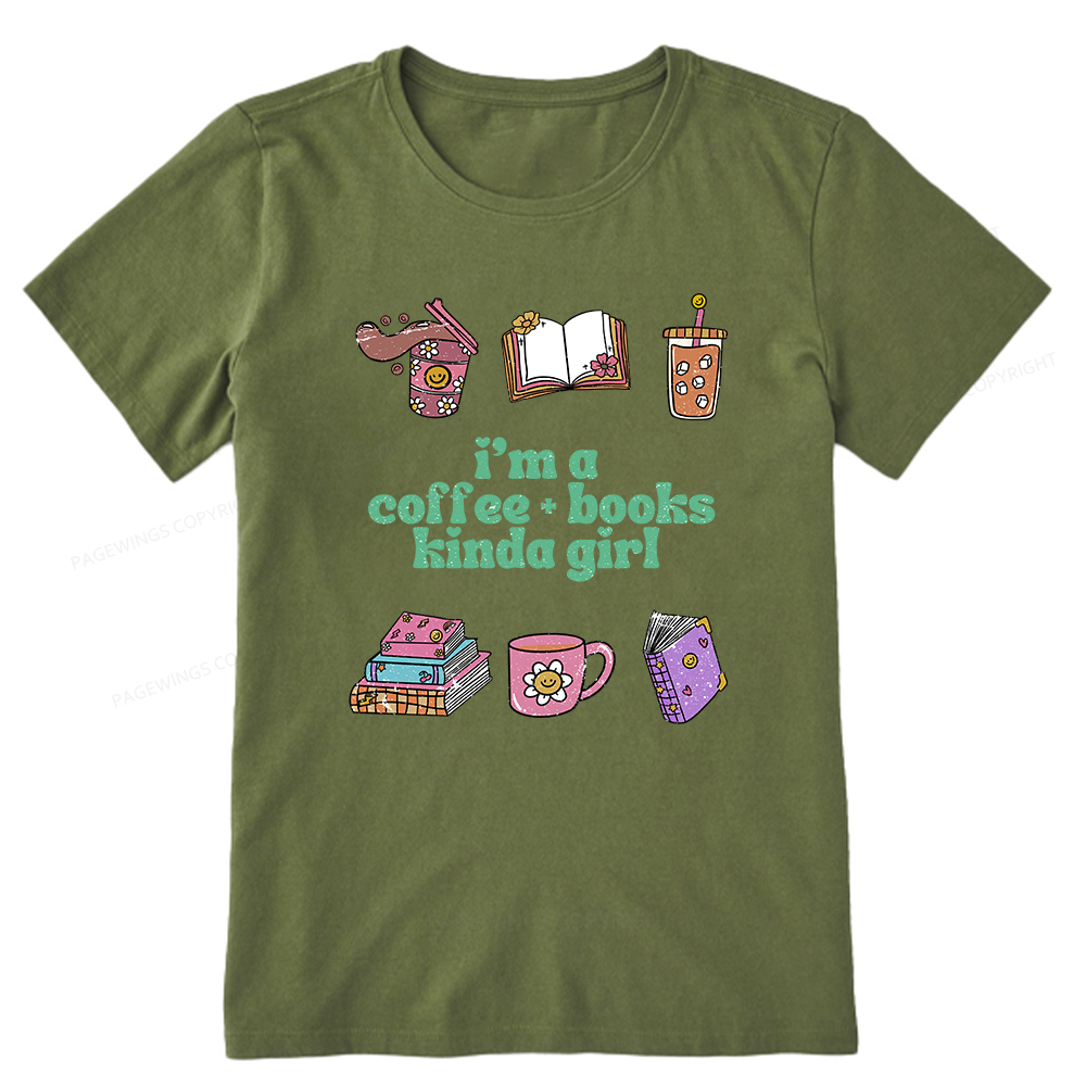 Pagewings I 'm A Coffee Books Kinda Girl Unisex Classic T-shirt