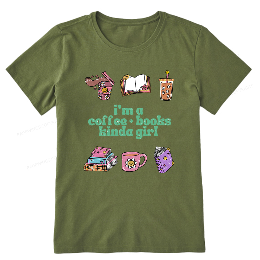 Pagewings I 'm A Coffee Books Kinda Girl Unisex Classic T-shirt