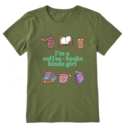 Pagewings I 'm A Coffee Books Kinda Girl Unisex Classic T-shirt
