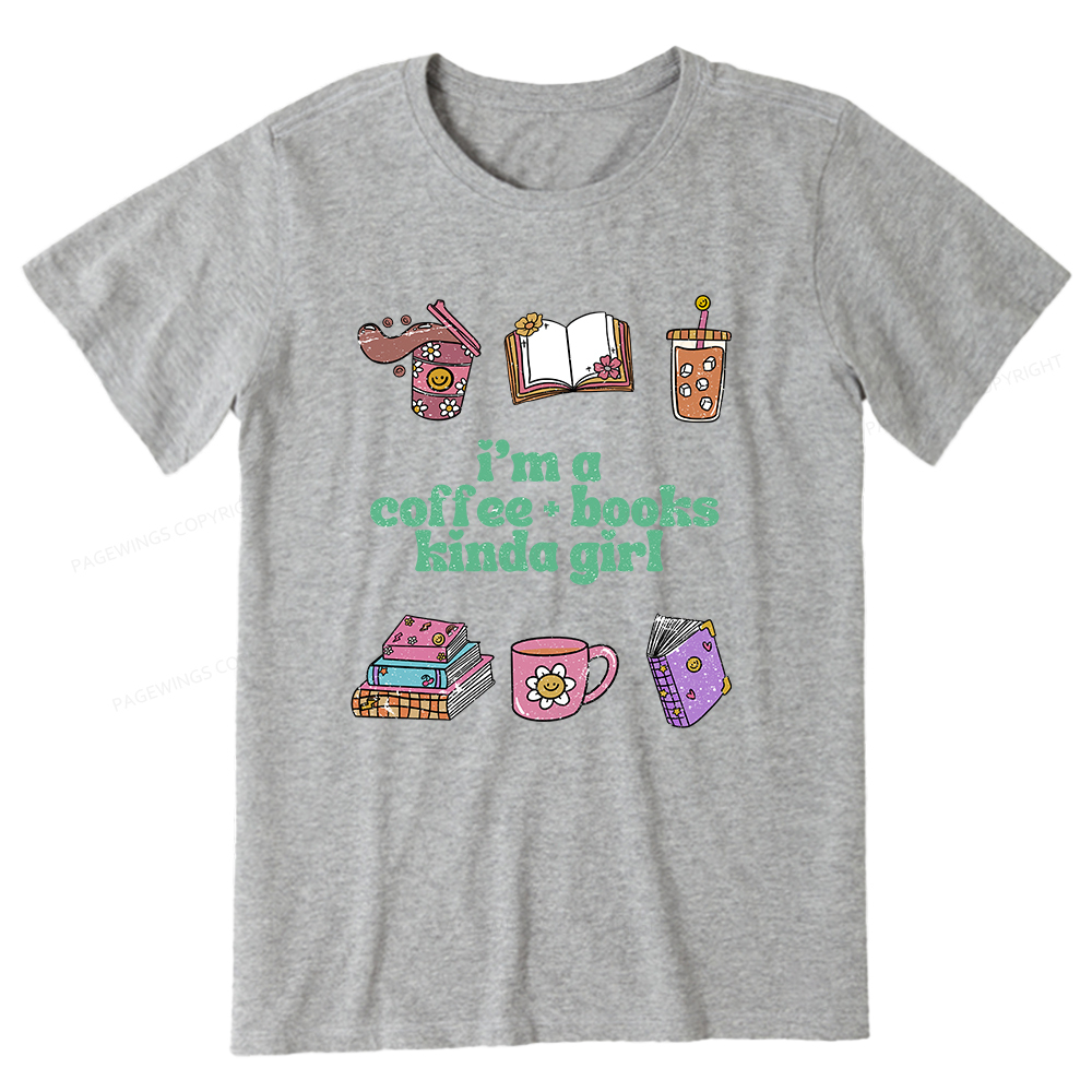Pagewings I 'm A Coffee Books Kinda Girl Unisex Classic T-shirt