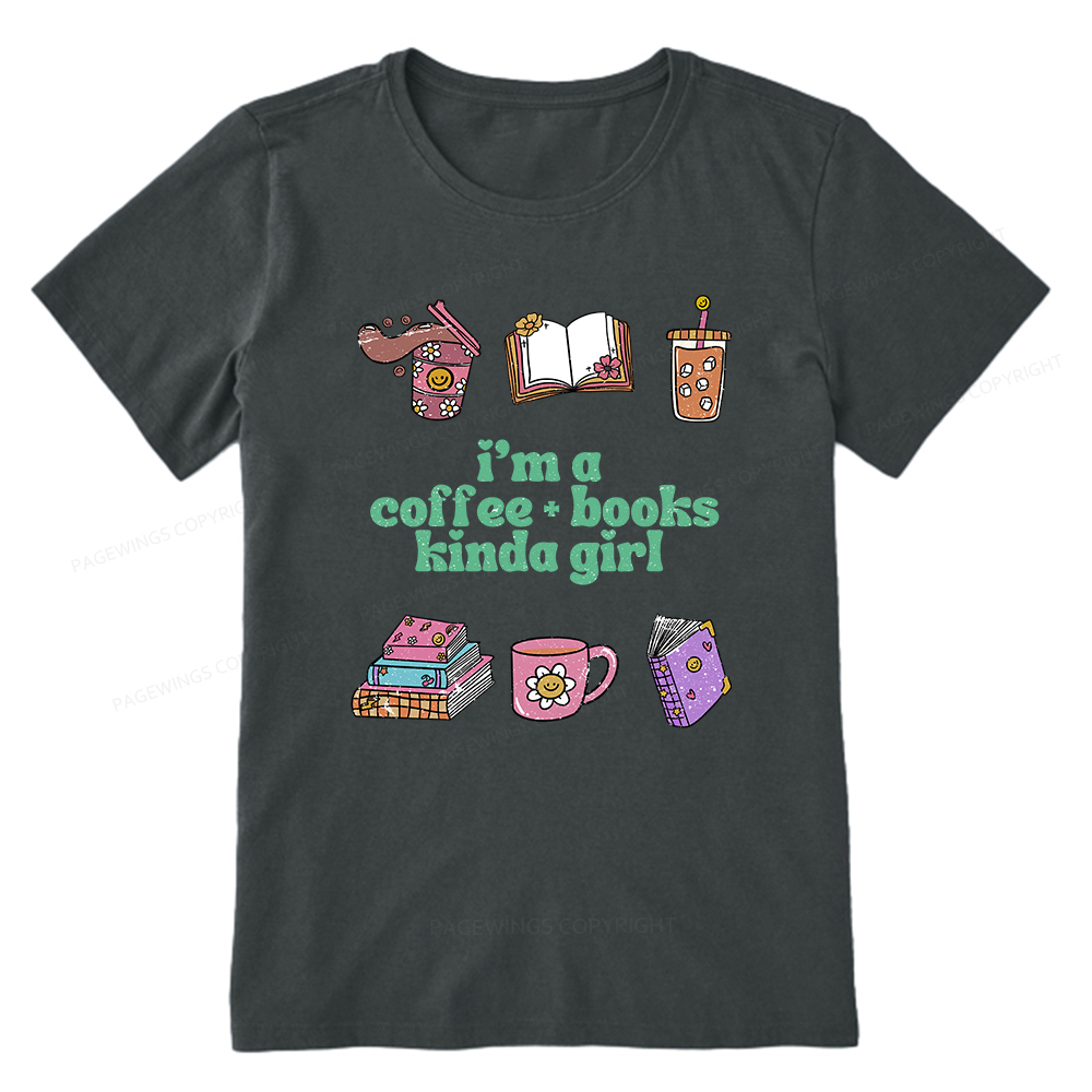 Pagewings I 'm A Coffee Books Kinda Girl Unisex Classic T-shirt