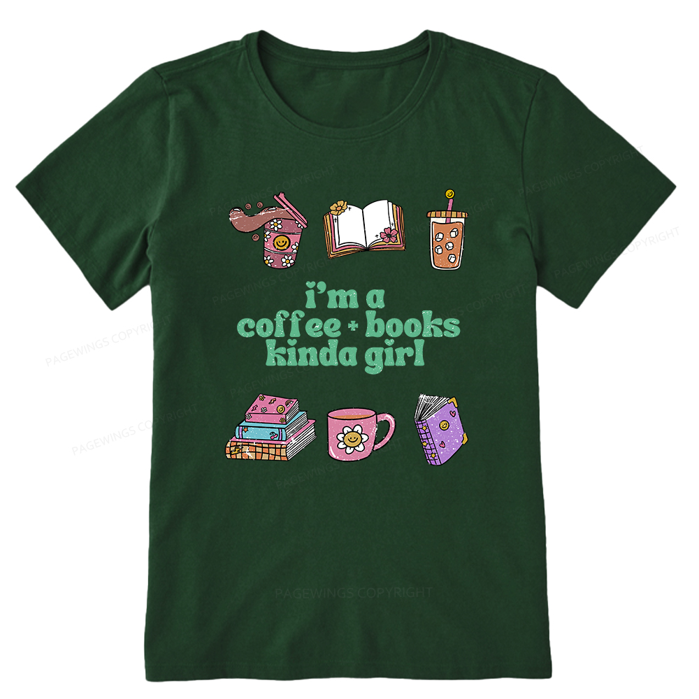 Pagewings I 'm A Coffee Books Kinda Girl Unisex Classic T-shirt