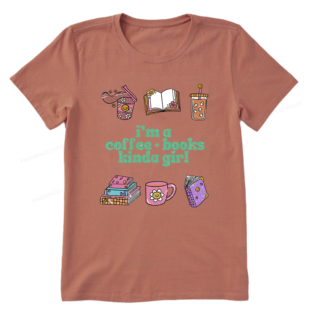 Pagewings I 'm A Coffee Books Kinda Girl Unisex Classic T-shirt
