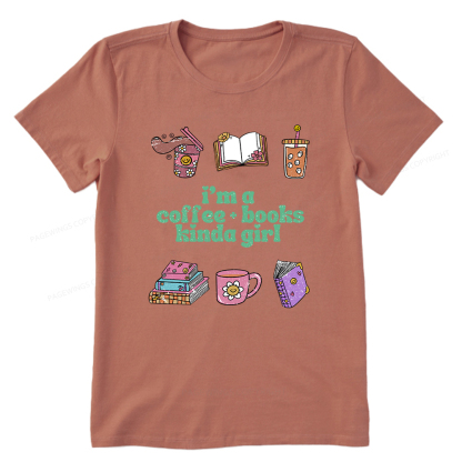 Pagewings I 'm A Coffee Books Kinda Girl Unisex Classic T-shirt